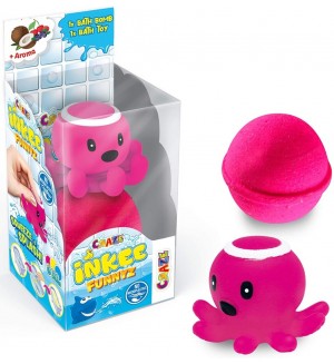 Бомбичка за баня с играчка Craze Inkee, асортимент Бомбичка за баня с играчка Craze Inkee, асортимент