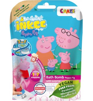 Бомбичка за баня с изненада Craze - Прасенцето Пепа, асортимент