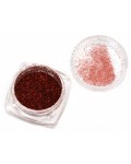 Брокатен блестящ прах Ем Арт - Червен, 0.2 mm