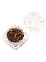 Брокатен блестящ прах Ем Арт - Кафяв, 0.2 mm 