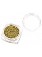 Брокатен блестящ прах Ем Арт - Златист, 0.2 mm (Вариант 1)