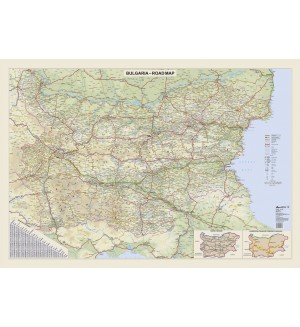 BULGARIA – Road Map 150/107 Атласи