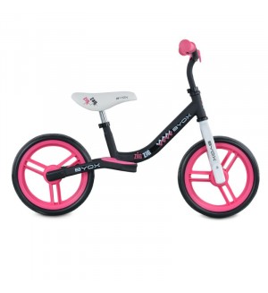 BYOX  Детски балансиращ велосипед Zig-Zag Розов