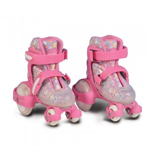 Byox Кънки Little Beetle Pinky Girl XS (26-29)