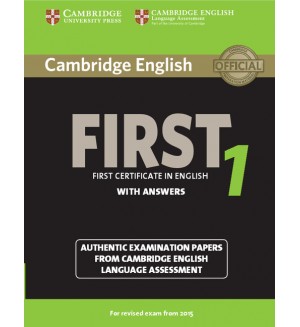 Cambridge English First 1 for Revised Exam from 2015 Student's Book with Answers
