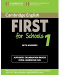 Cambridge English First for Schools 1 Student's Book with Answers