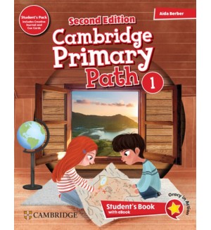 Cambridge Primary Path 2nd Edition Level 1 Student's Book with Creative Journal, Cue Cards and eBook / Английски език - ниво 1: Учебник