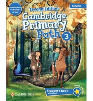 Cambridge Primary Path 2nd Edition Level 3 Student's Book with Creative Journal, Cue Cards and eBook / Английски език - ниво 3: Учебник