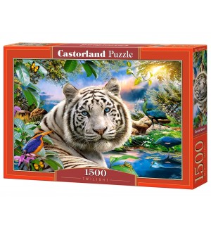 Пъзел Castorland от 1500 части - Тигър