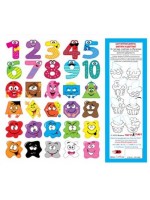 Магнитни цифри, фигури и цветове. За писане, смятане и обучение