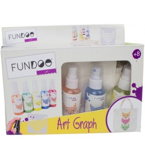 Творчески комплект Fundoo - Детска торбичка за оцветяване