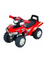 Chipolino Количка за яздене ATV Червена