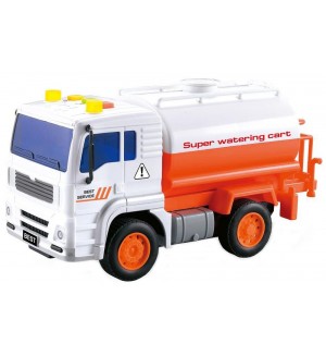Детска играчка City Service - Камион, със звук и светлини, асортимент
