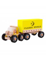 Детски дървен камион - контейнеровоз Classic World