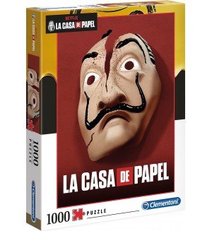 Пъзел Clementoni от 1000 части - La Casa De Papel