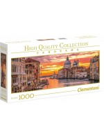 Панорамен пъзел Clementoni от 1000 части - Гранд Канал, Венеция