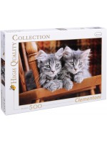 Пъзел Clementoni от 500 части - Котета