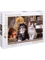 Пъзел Clementoni от 1000 части - Сладки котенца