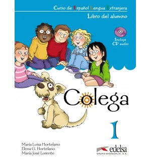 Colega 1 / Испански език - ниво А1.1 (Комплект учебник с диск + тетрадка)