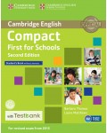 Compact First for Schools Student's Book without Answers with CD-ROM with Testbank