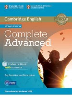 Complete Advanced Second Edition Student's Book (учебник + CD-ROM)