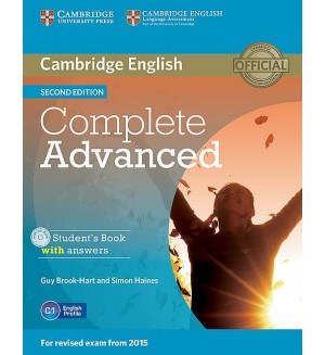 Complete Advanced Second Edition Student's Book (учебник + CD-ROM)