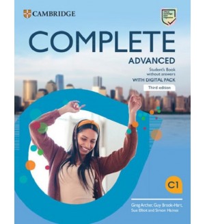 Complete Advanced Student's Book without Answers with Digital Pack (3th Edition)