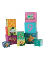 Игра с кубчета Classic World - Транспортни средства Игра с кубчета Classic World - Транспортни средства