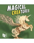 Дървен 3D пъзел Raya Toys - Magical Creatures: Еднорог, 44 части