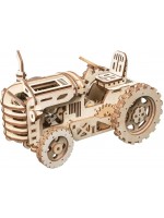 Дървен 3D пъзел Robo Time от 135 части - Трактор