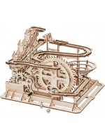 Дървен 3D пъзел Robo Time от 254 части - Marble Parkour