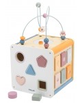 Дървен активиращ куб 8 в 1 Viga Toys - PolarB
