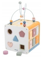 Дървен активиращ куб 8 в 1 Viga Toys - PolarB
