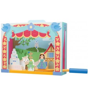 Дървен игрален комплект Orange Tree Toys - Театър, Little Bluebird