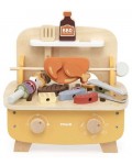 Дървен игрален комплект Viga Toys PolarB - Барбекю с аксесоари