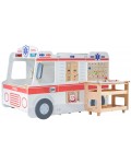 Дървен кът за игра Viga Toys - Линейка