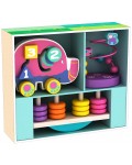 Игрален комплект Acool Toy - Лабиринт слонче, лабиринт с мъниста, везна с дискове 