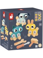 Дървен комплект Janod Brico'Kids - Направи си сам домашни любимци Дървен комплект Janod Brico'Kids - Направи си сам домашни любимци