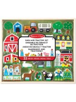 Дървен комплект Melissa and Doug - Създай ферма