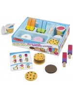 Дървен комплект Melissa & Doug - Замразени лакомства