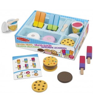Дървен комплект Melissa & Doug - Замразени лакомства
