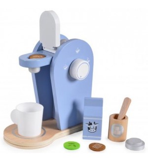 Дървен комплект Moni Toys - Сет за кафе