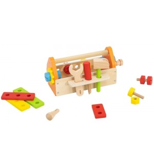 Дървен комплект с инструменти Viga Toys - 24 части