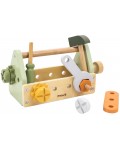 Дървен комплект Viga Toys PolarB - Кутия с инструменти