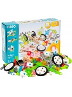 Дървен конструктор Brio - Light Set, 123 части