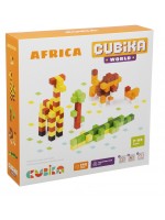 Дървен конструктор Cubika - Африка