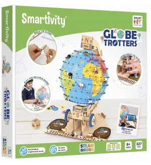 Дървен конструктор Smart Games - Глобус Дървен конструктор Smart Games - Глобус