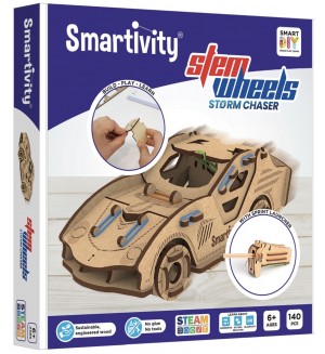 Дървен конструктор Smart Games - Преследвач на бури