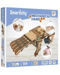  Дървен конструктор Smart Games Smartivity - Механична ръка, 316 части