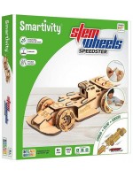  Дървен конструктор Smart Games Smartivity - Състезателна кола, 102 части